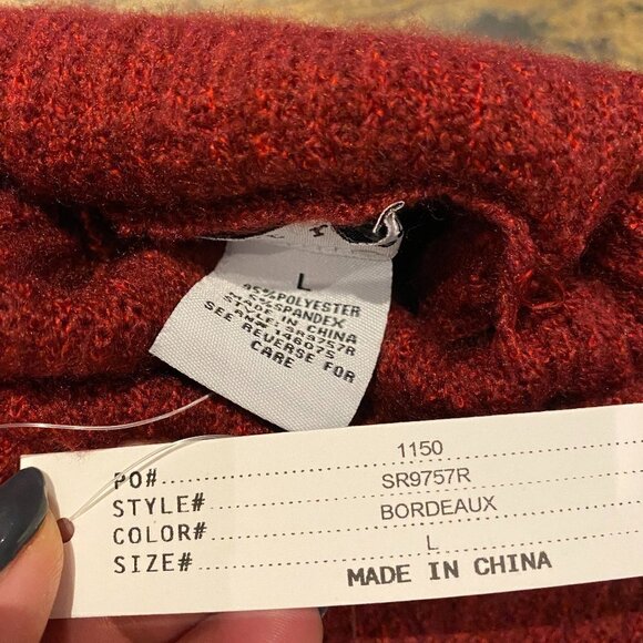 Sweet Romeo BNWT ribbed turtleneck sweater - Picture 8 of 9